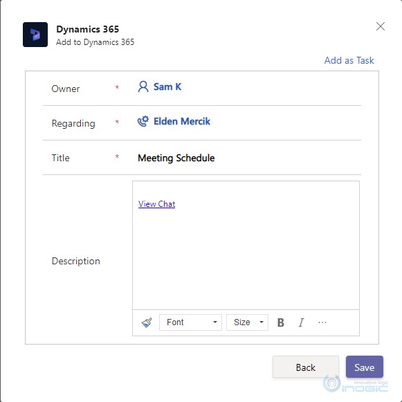 Share and Update Dynamics 365