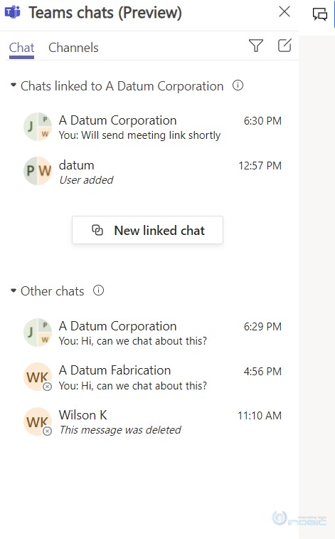 Microsoft Teams chat