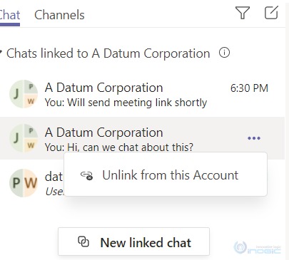 Microsoft Teams chat