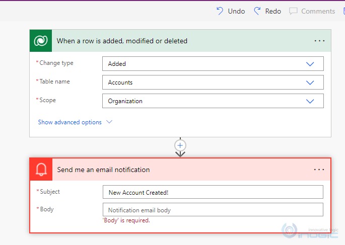 Dynamics 365 Cloud Flow