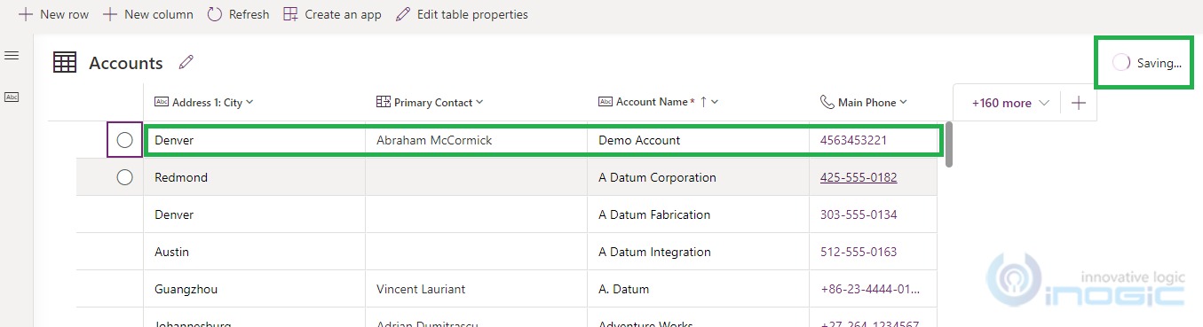 Dataverse Tables