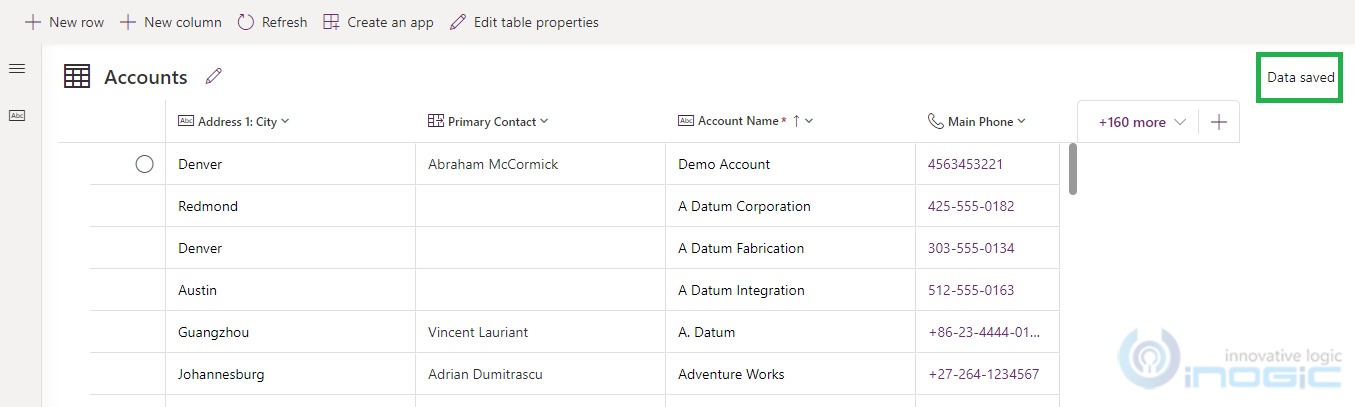 Dataverse Tables