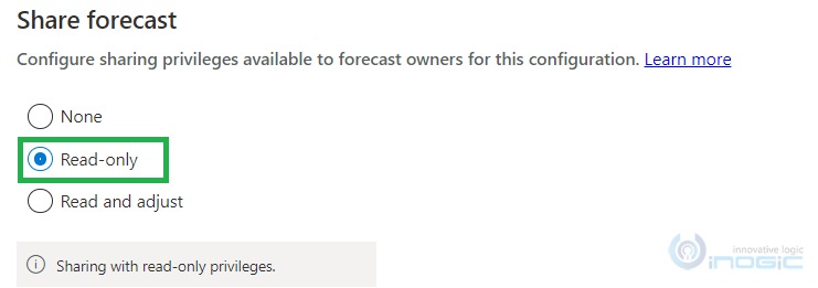 Dynamics 365 CRM sales forecasting