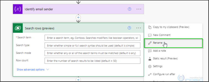 map a contact in Power Automate