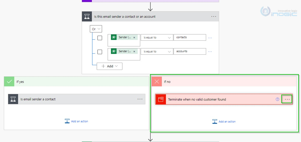 map a contact in Power Automate