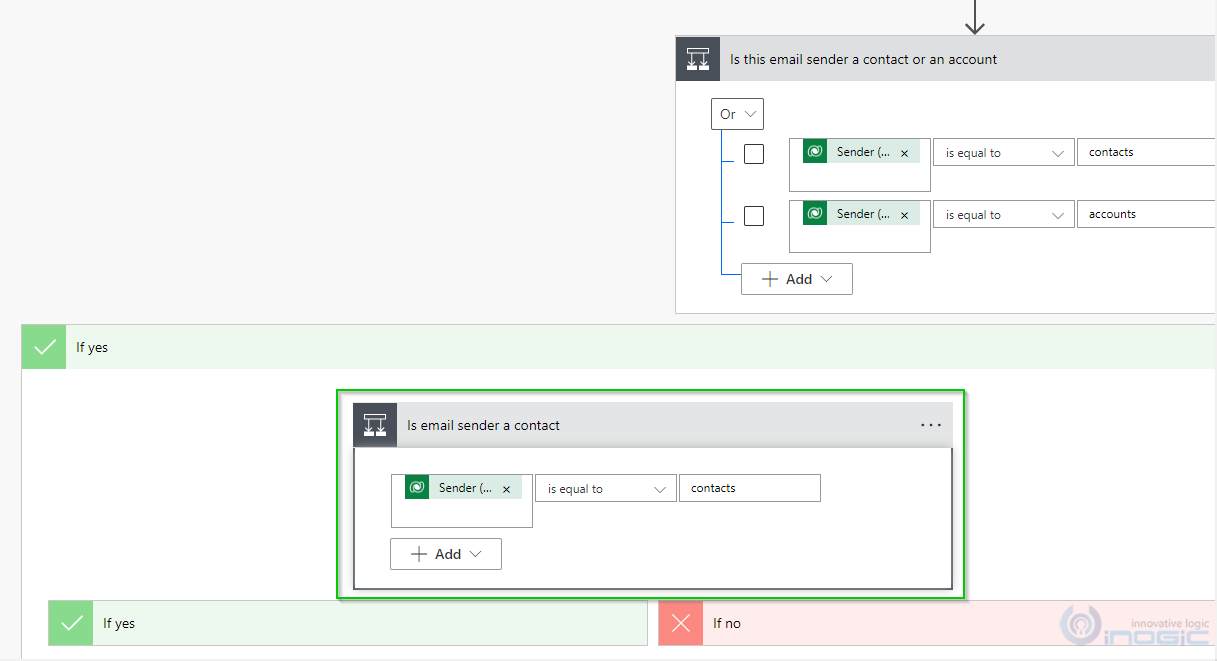 map a contact in Power Automate