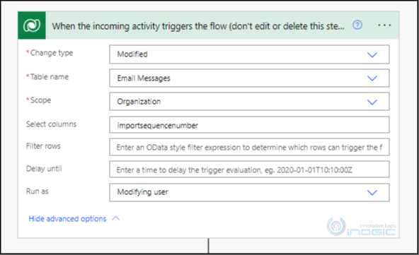 map a contact in Power Automate 