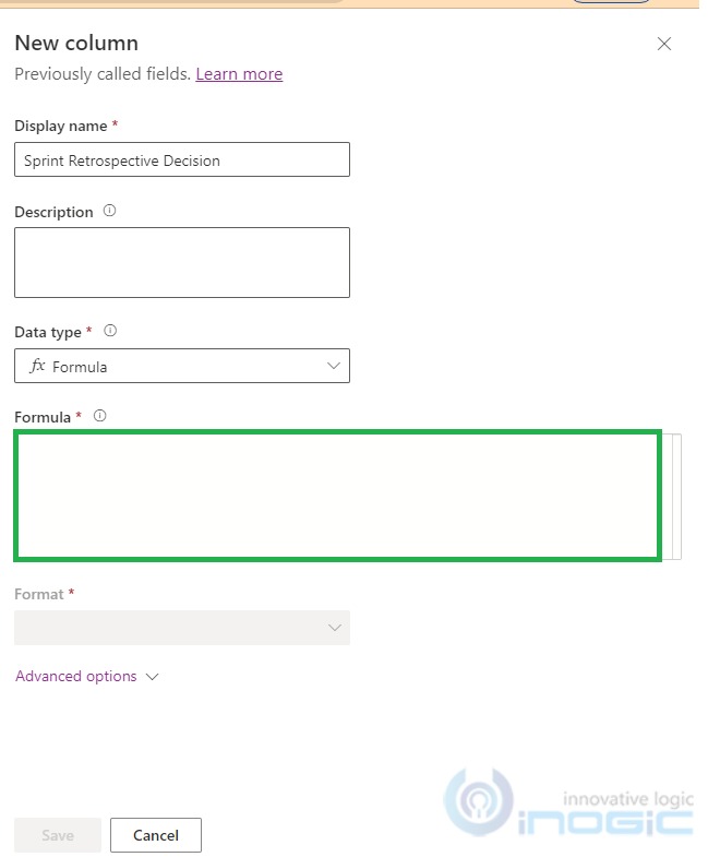 Power Fx Formula column