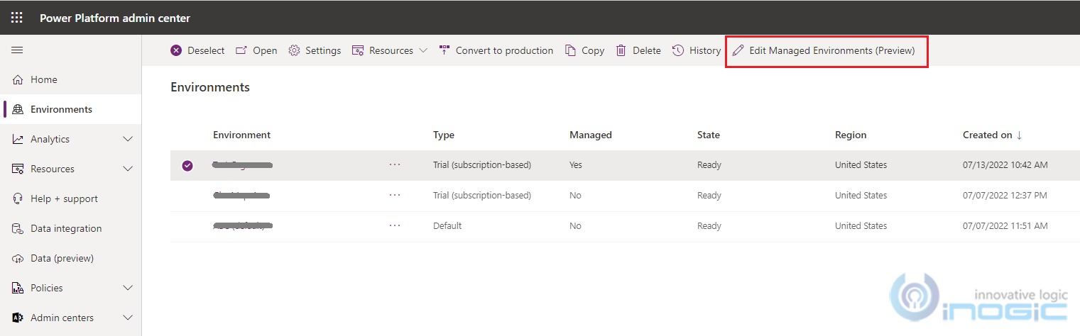 Enable-managed-environment