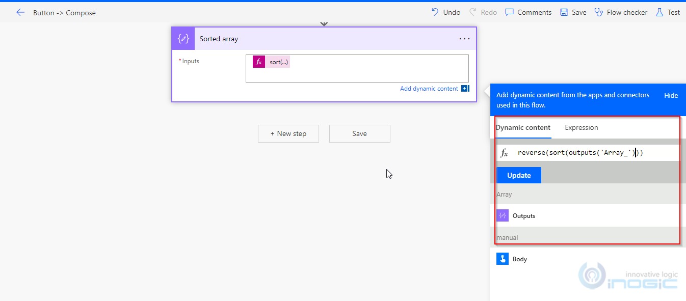 Power Automate flow