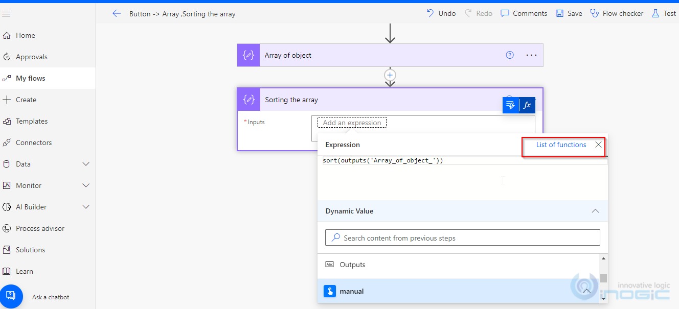 Power Automate flow