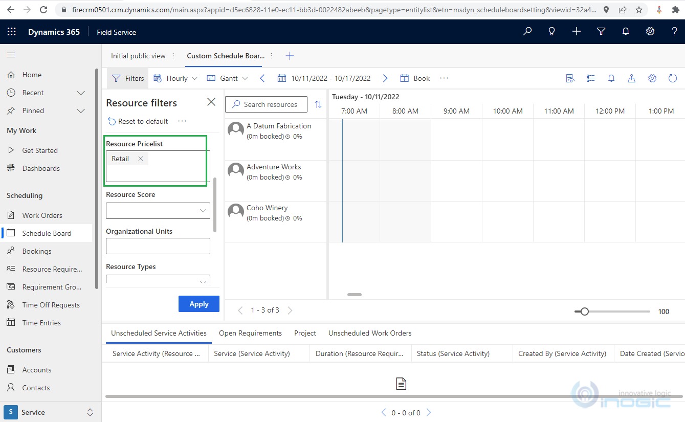 Dynamics 365 Field Service