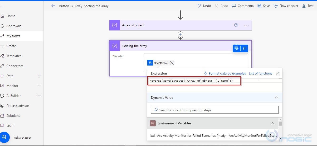 Power Automate flow