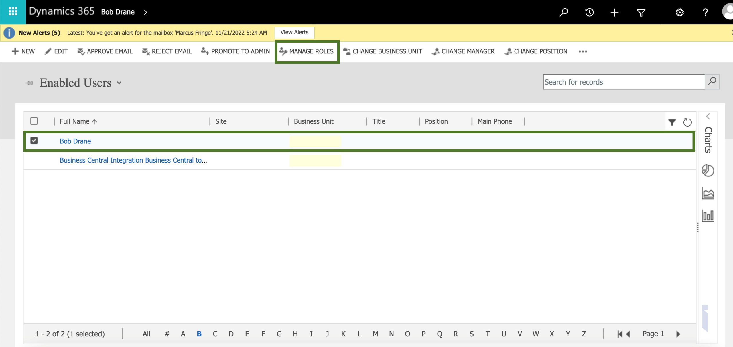 Configuring custom views