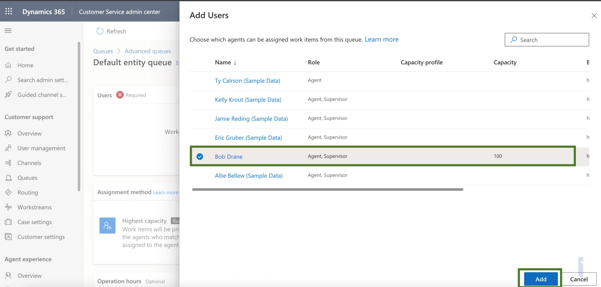 Configuring custom views