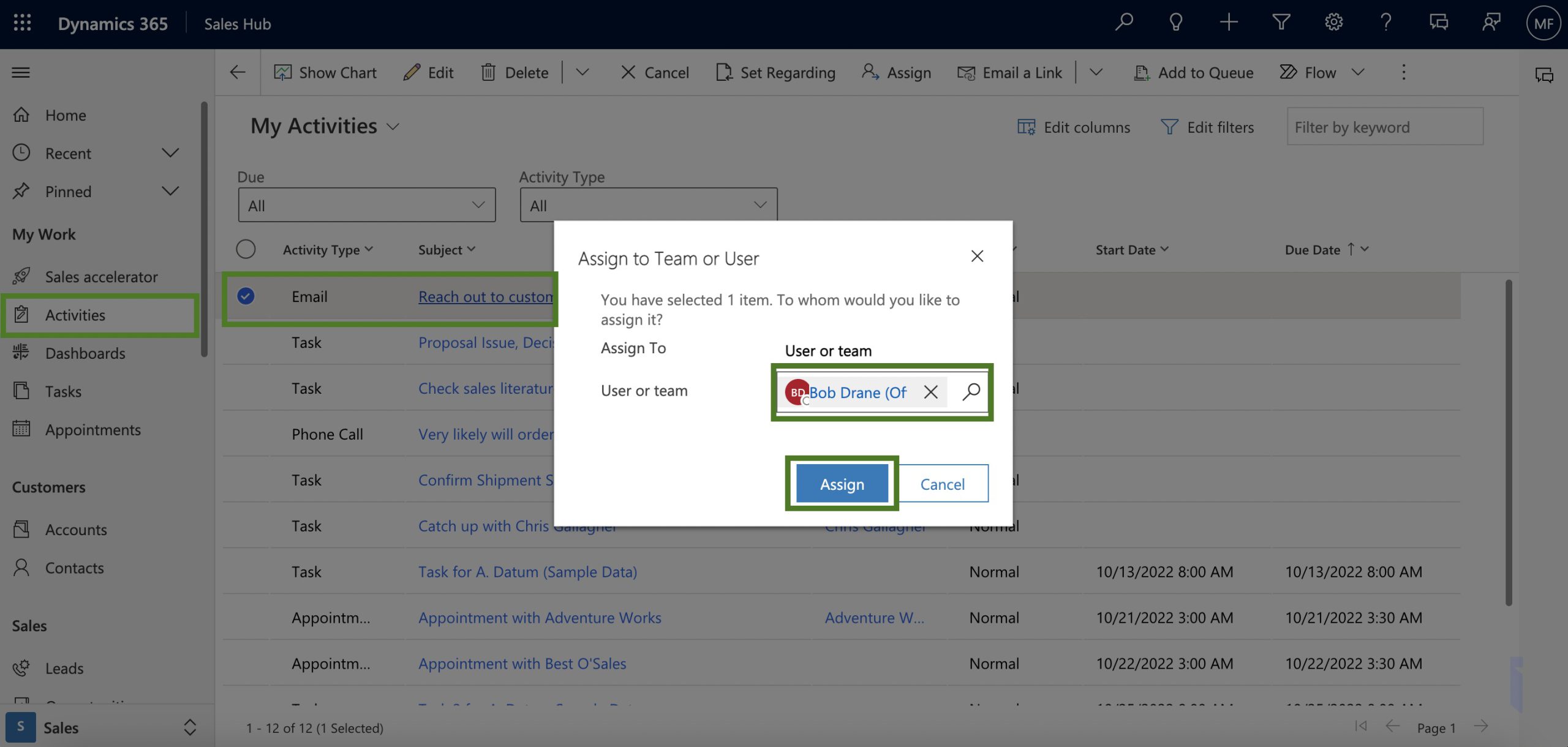 Configuring custom views