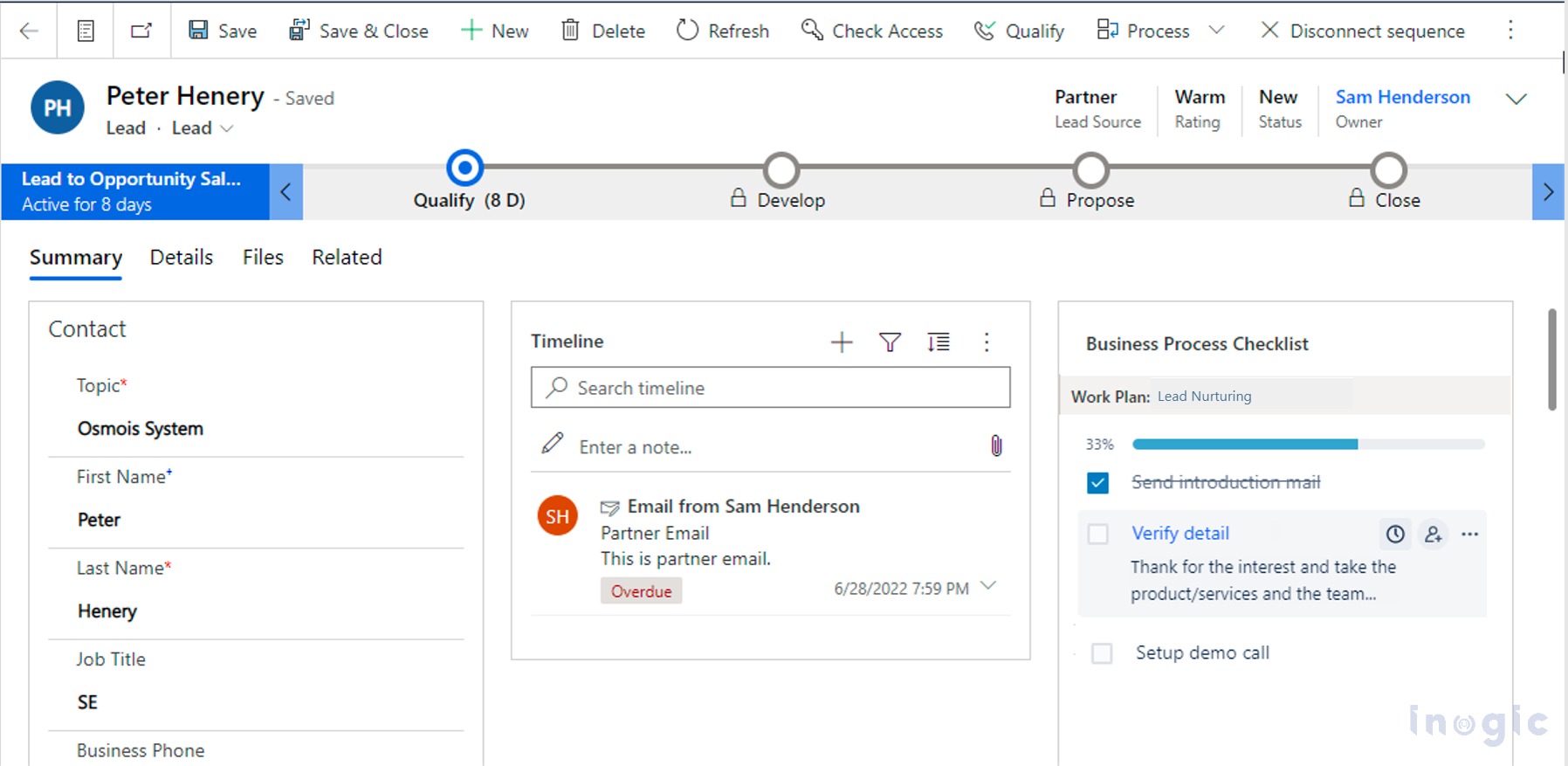 Business Process Flows