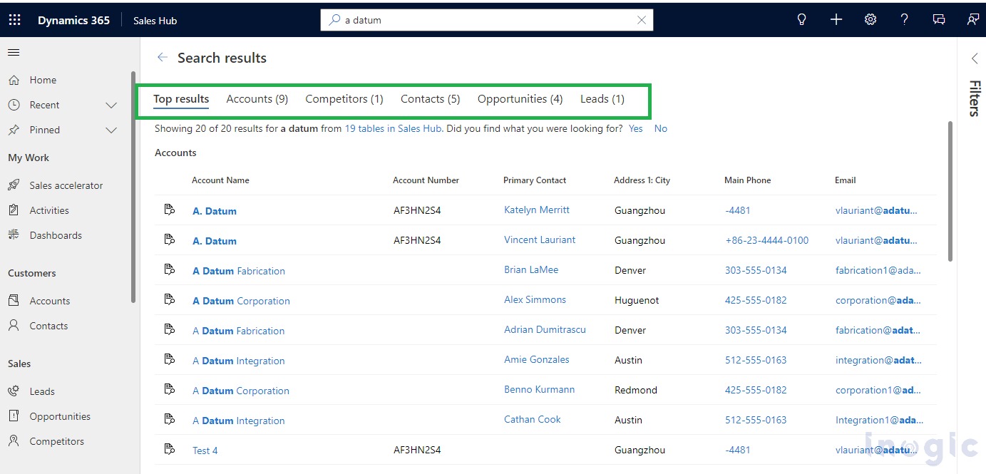 Dataverse Search