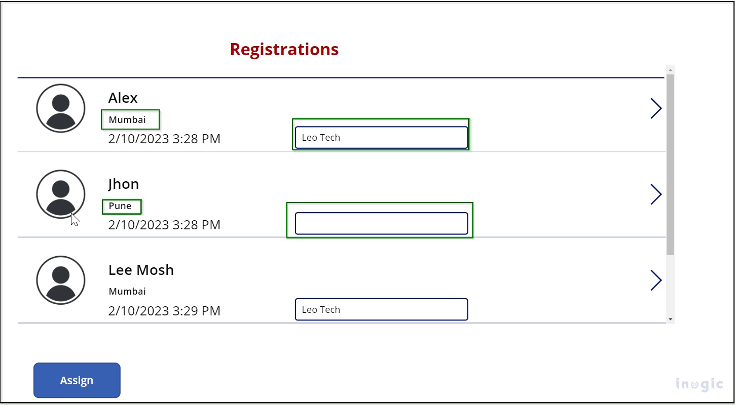 ‘With’ Function in Power Apps(Power Fx)