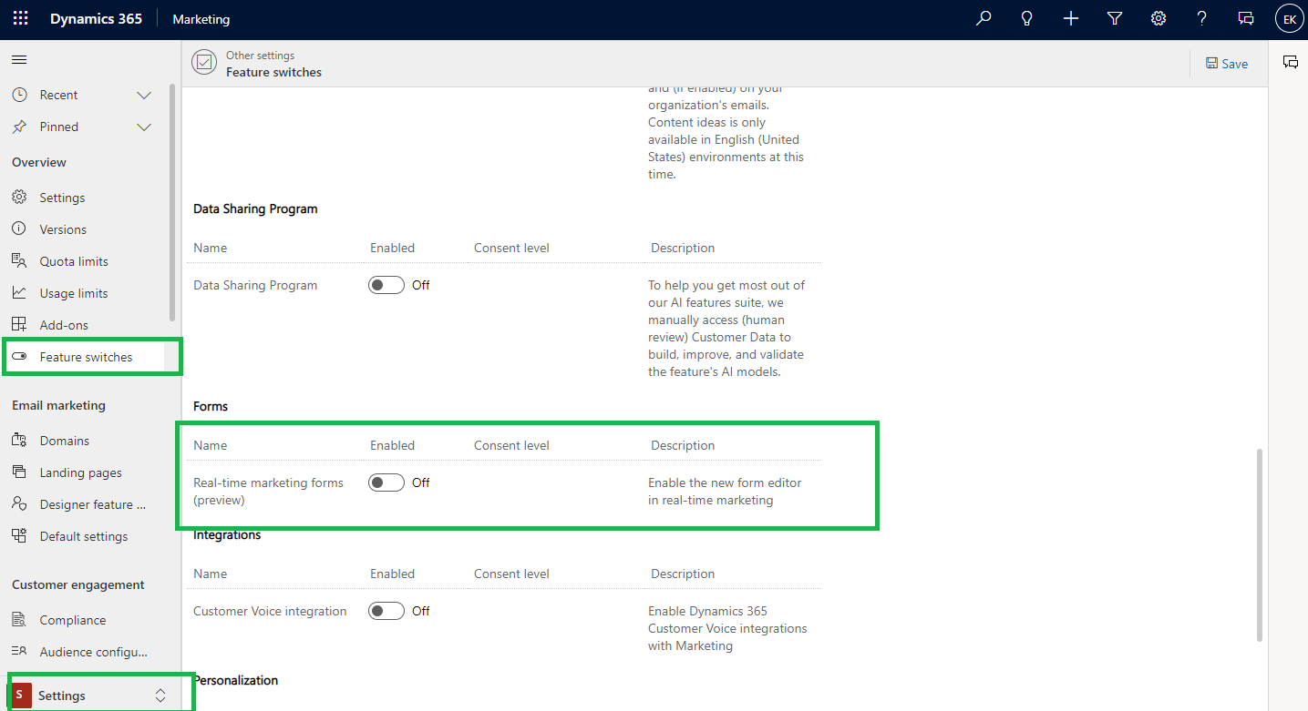 Microsoft Release 2023 Wave 1:  Form creation and management in Real-Time Marketing – Part 1