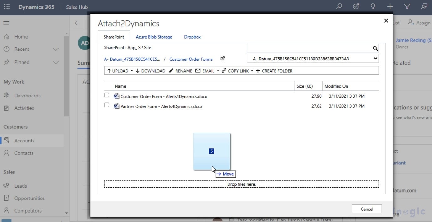 Dynamics 365 CRM Storage Space