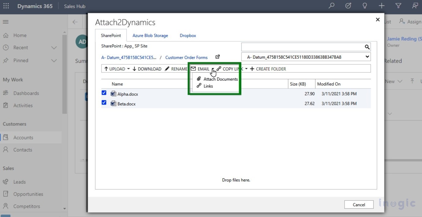 Dynamics 365 CRM Storage Space