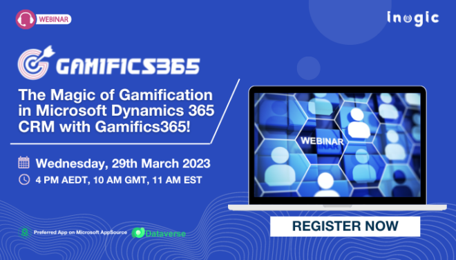 Webinar: The Magic of Gamification in Microsoft Dynamics 365 CRM with ...