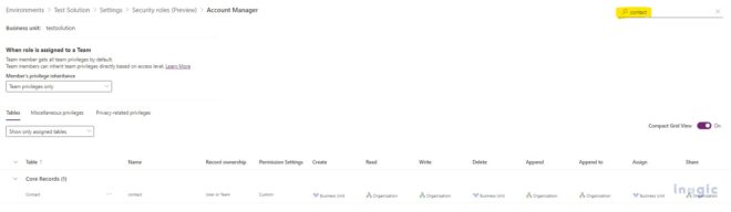 Microsoft Dynamics 365 CRM (Dataverse) Security Configuration using New ...