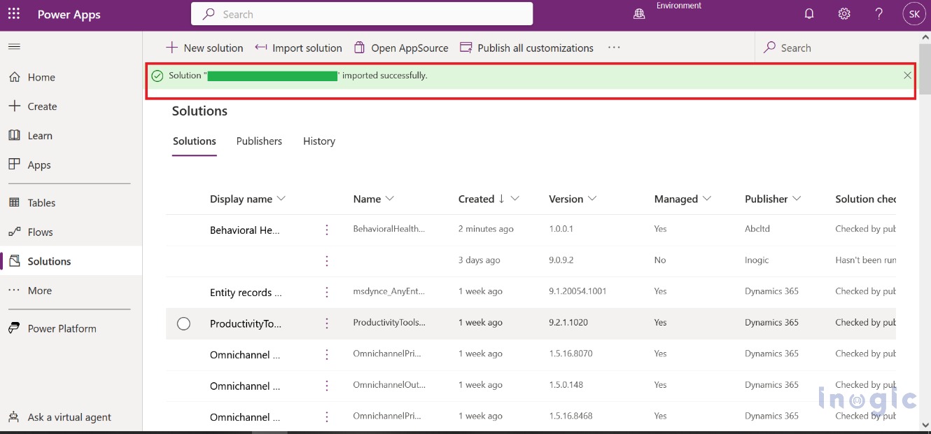 Power Platform Admin Center