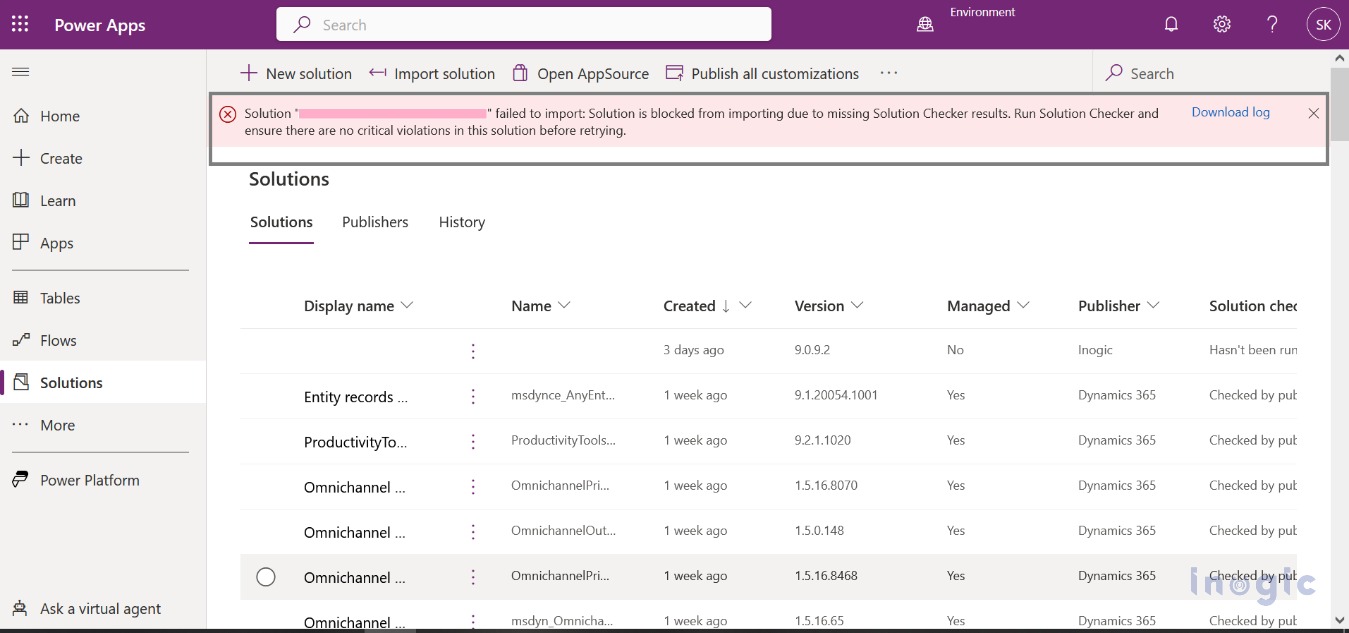 Power Platform Admin Center