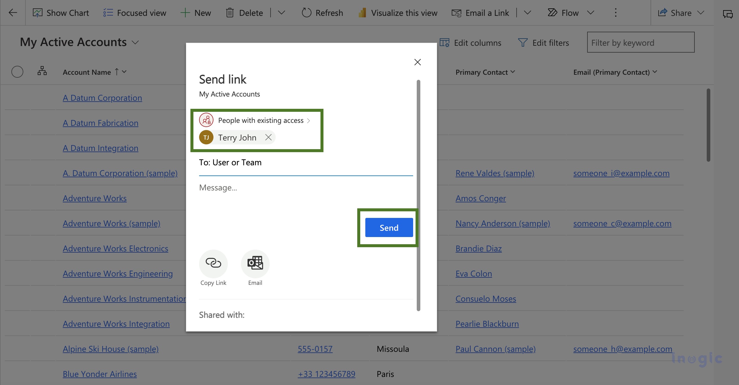 provision on Dashboards and Views