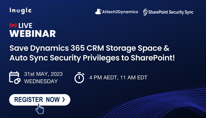 Webinar: Free up storage space in Microsoft Dynamics 365 CRM and securely manage documents too!