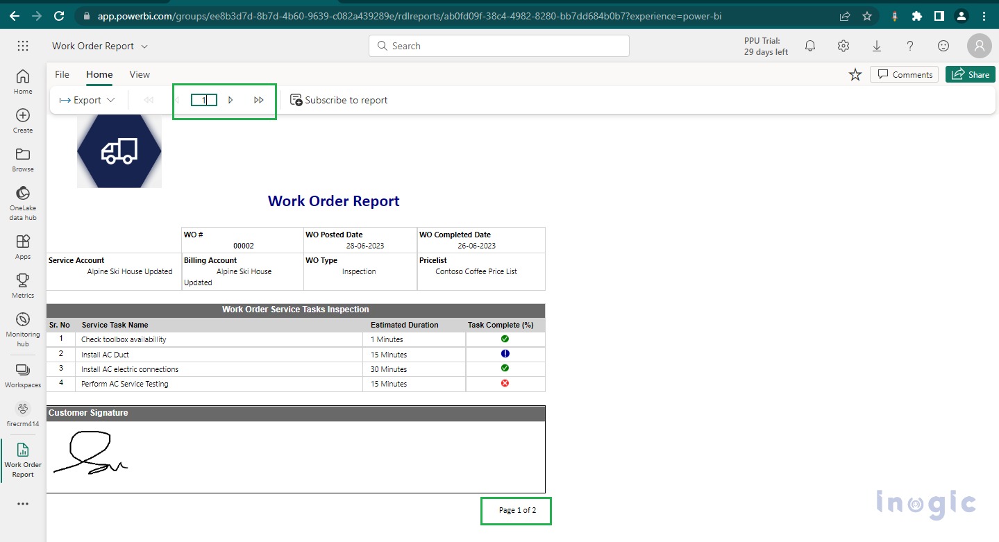 Power BI Report Builder