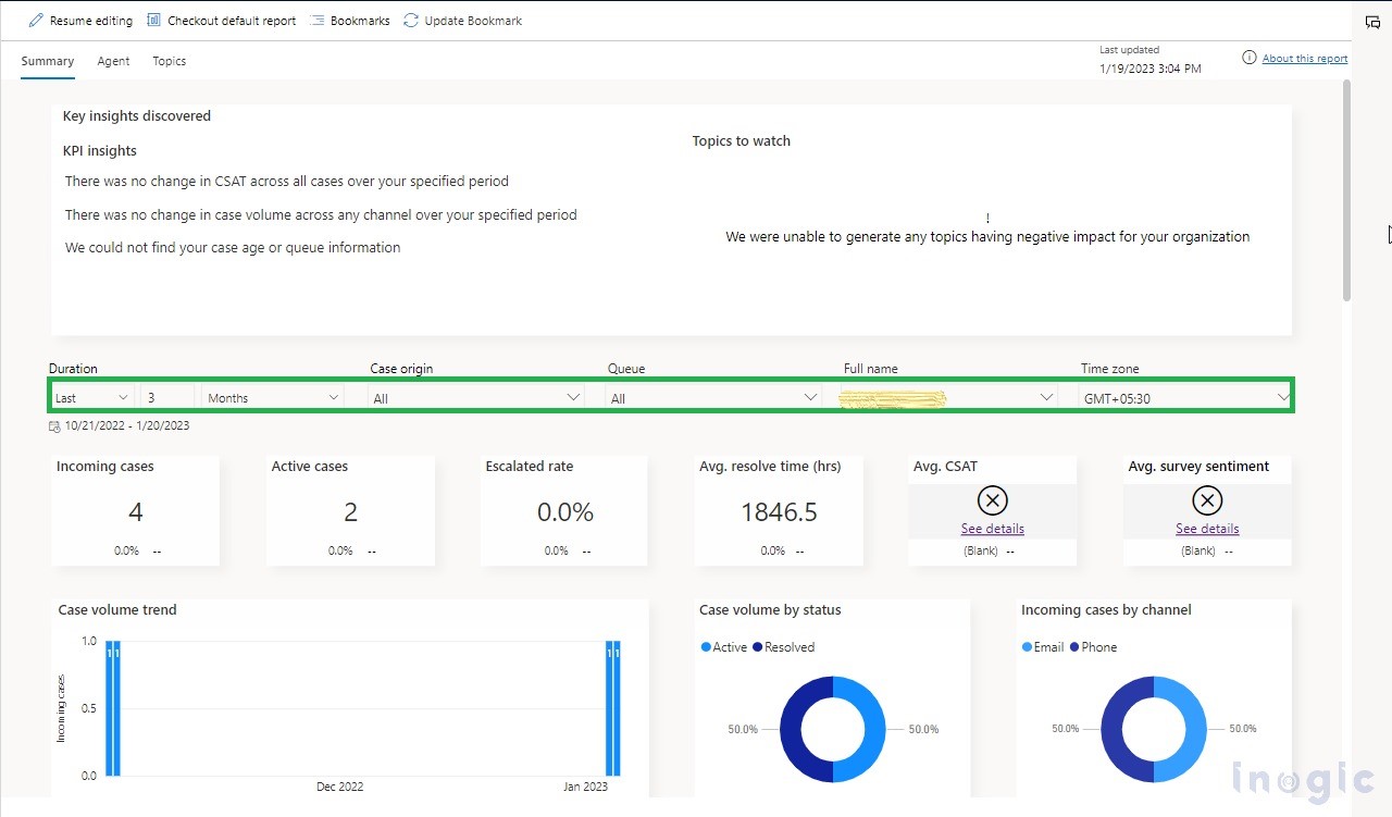 OOB Power BI