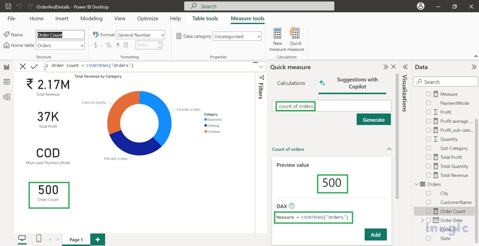 How to get Data Analysis Expressions using Copilot in Power BI Desktop ...