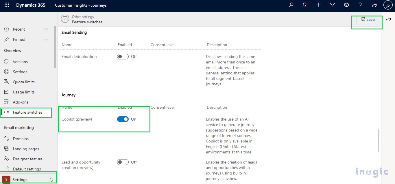 Copilot in Dynamics 365 Marketing