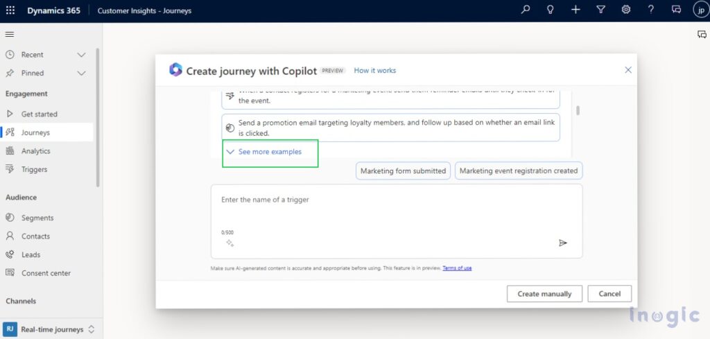 Create a Journey with Copilot in Dynamics 365 Marketing (Customer ...