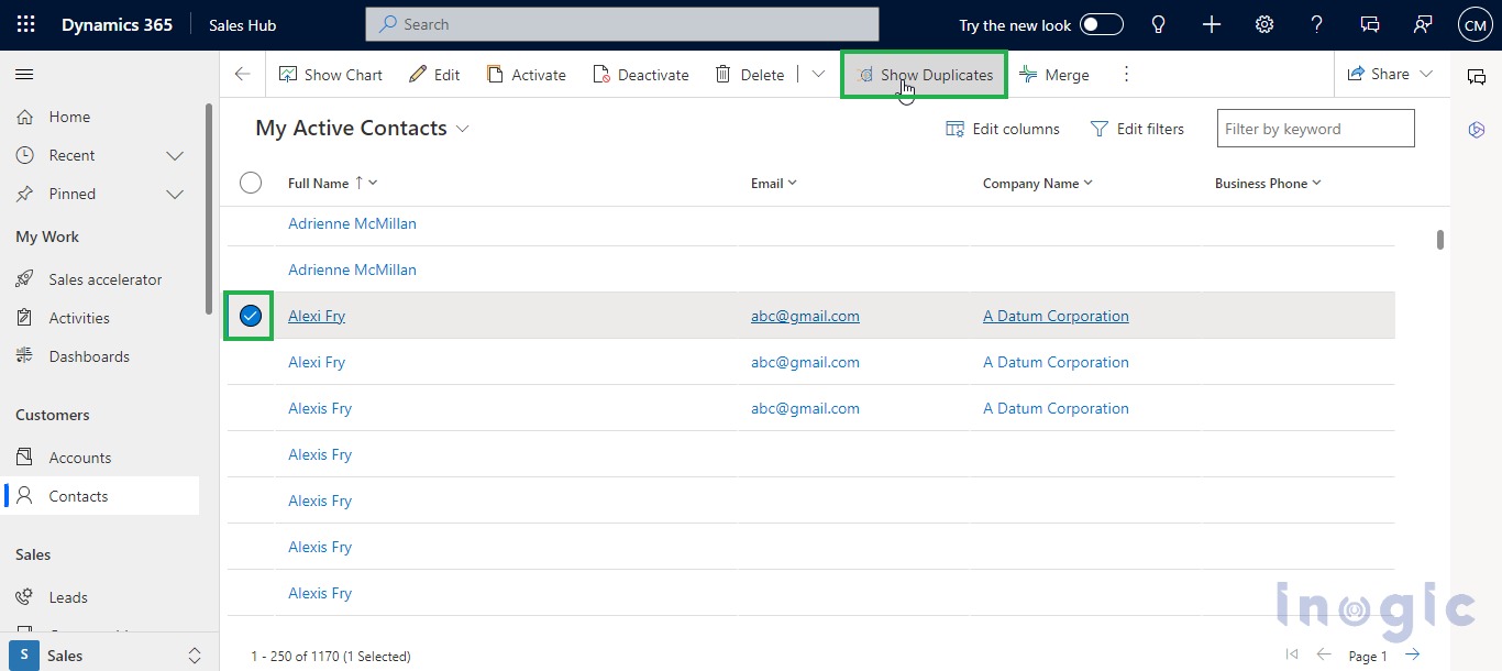 Duplicate Records in Dynamics 365 CRM