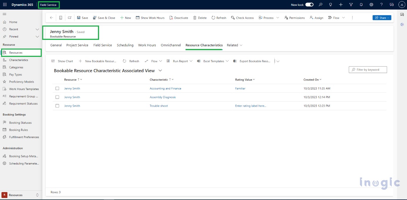 Dynamics 365 Field Service