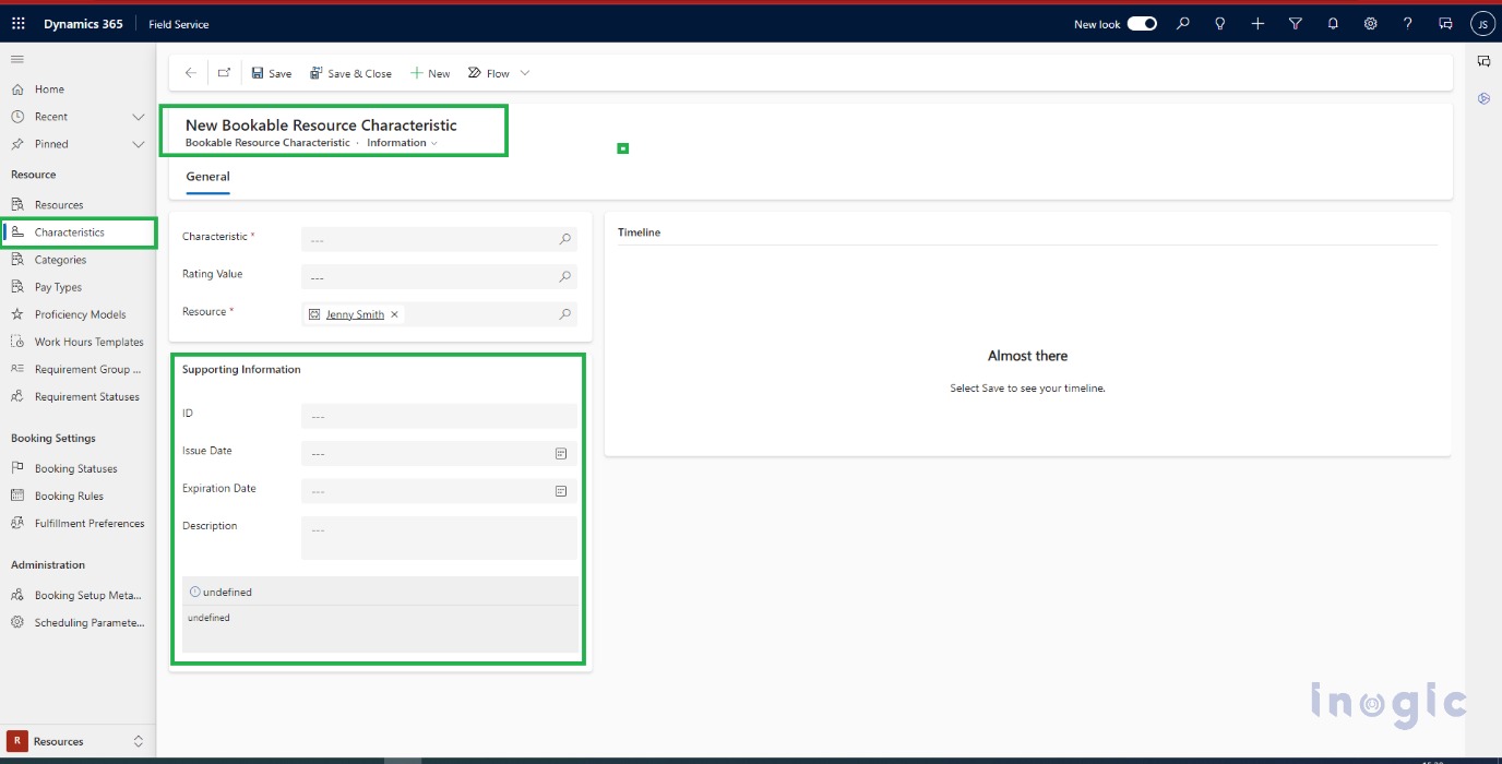 Dynamics 365 Field Service