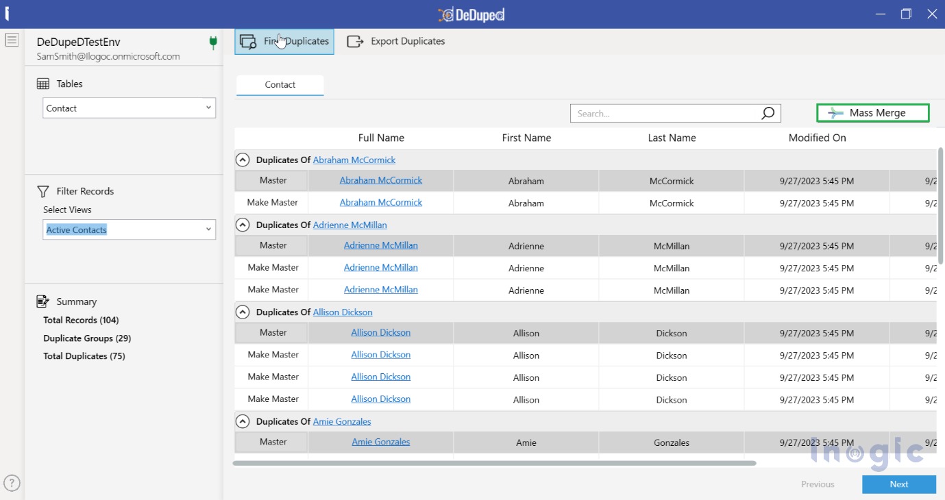 Duplicate Records in Dynamics 365 CRM