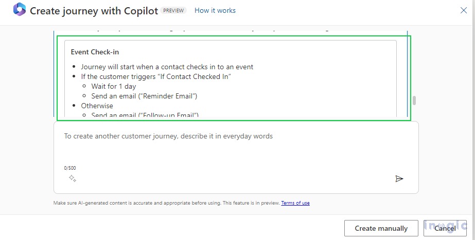 Copilot in Dynamics 365 Marketing