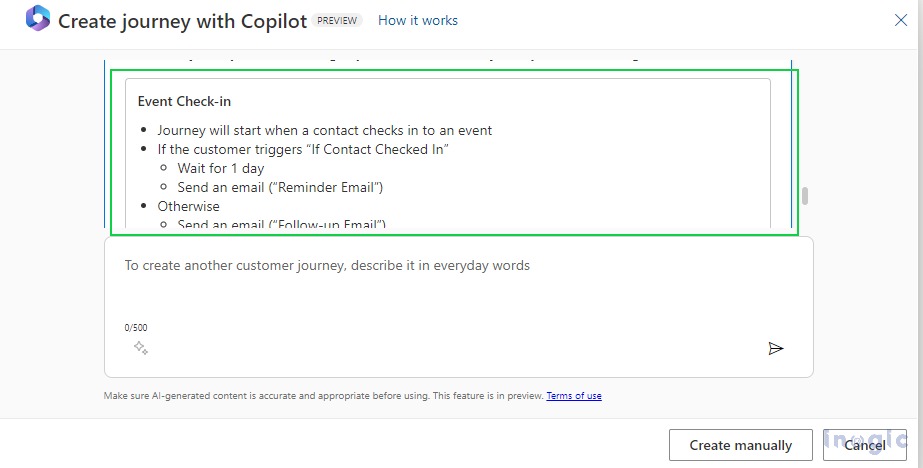 Copilot in Dynamics 365 Marketing