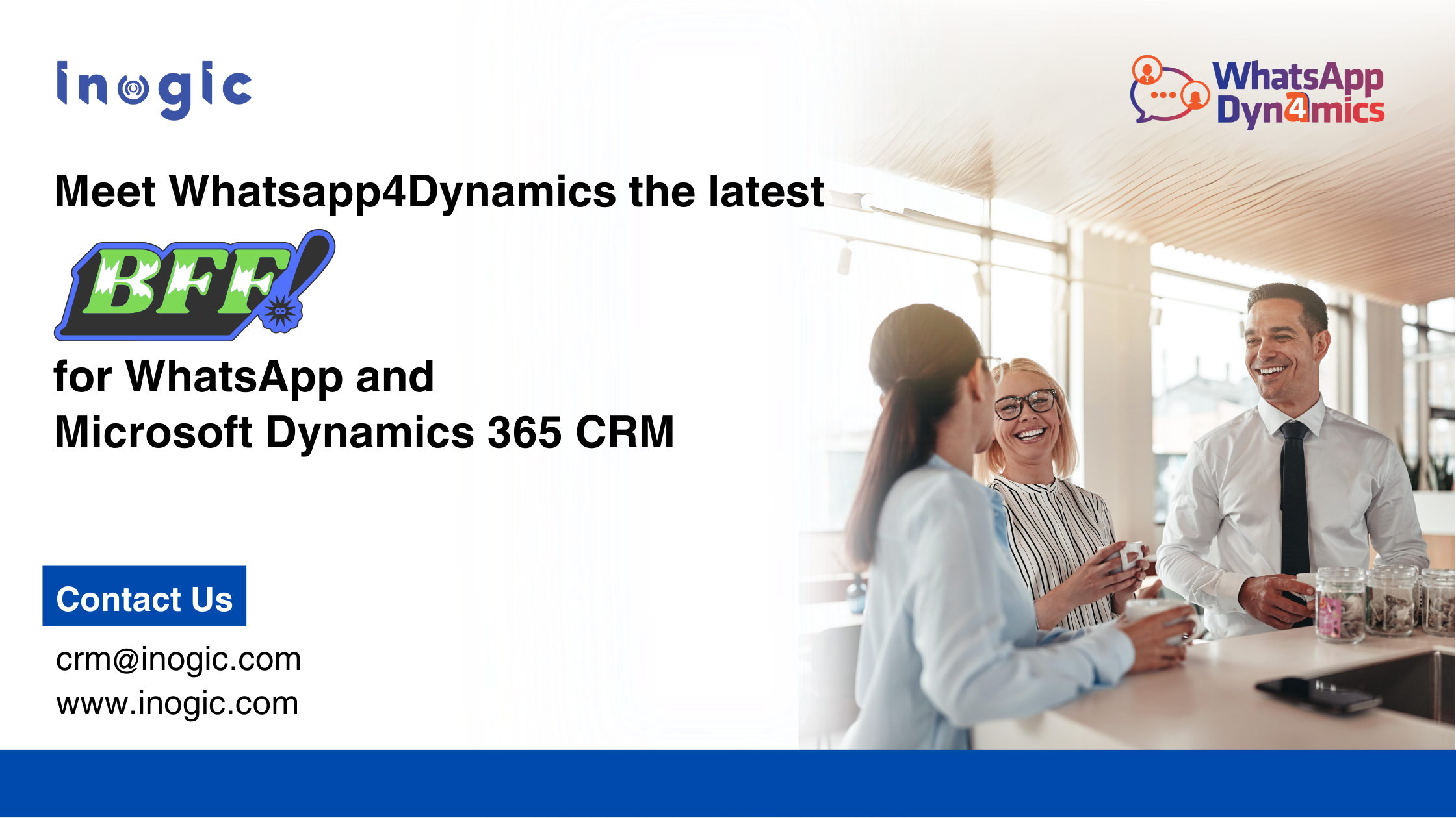Meet Whatsapp4Dynamics – the latest BFF for WhatsApp and Microsoft Dynamics 365 CRM Meet Whatsapp4Dynamics – the latest BFF for WhatsApp and Microsoft Dynamics 365 CRM