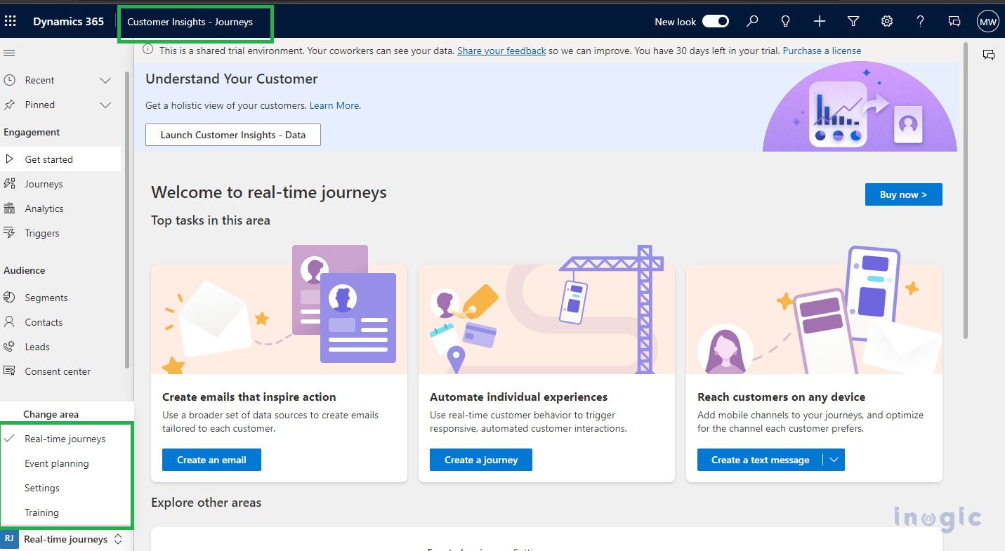 Customer Insights Journeys and Customer Insights Data