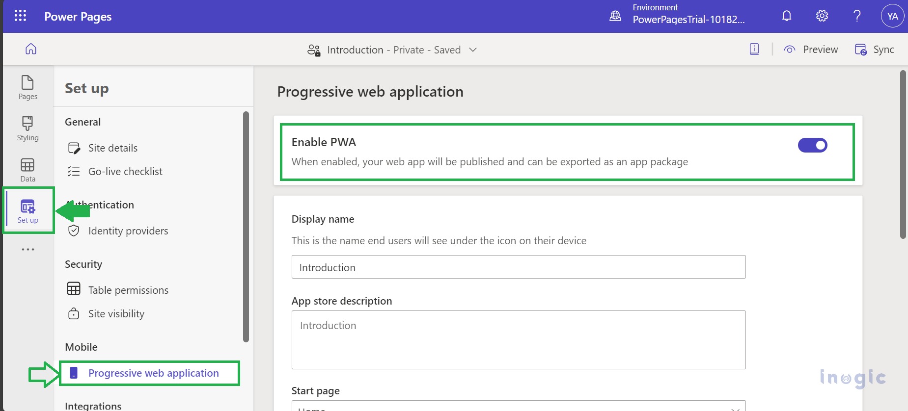 Power Page Portal