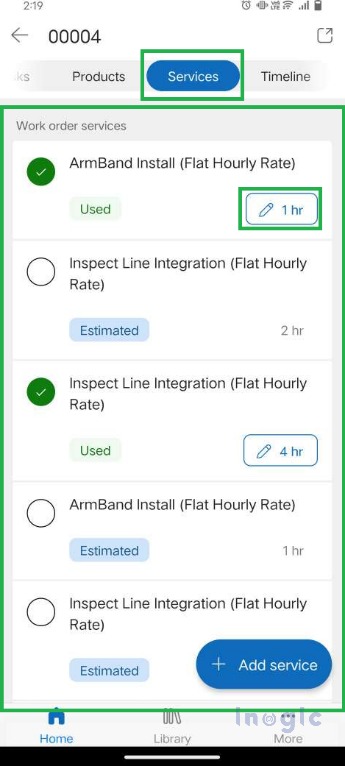 Dynamics 365 Field Service Mobile App