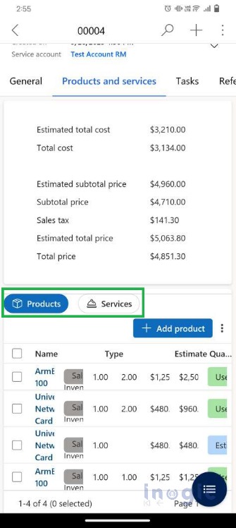 Dynamics 365 Field Service Mobile App