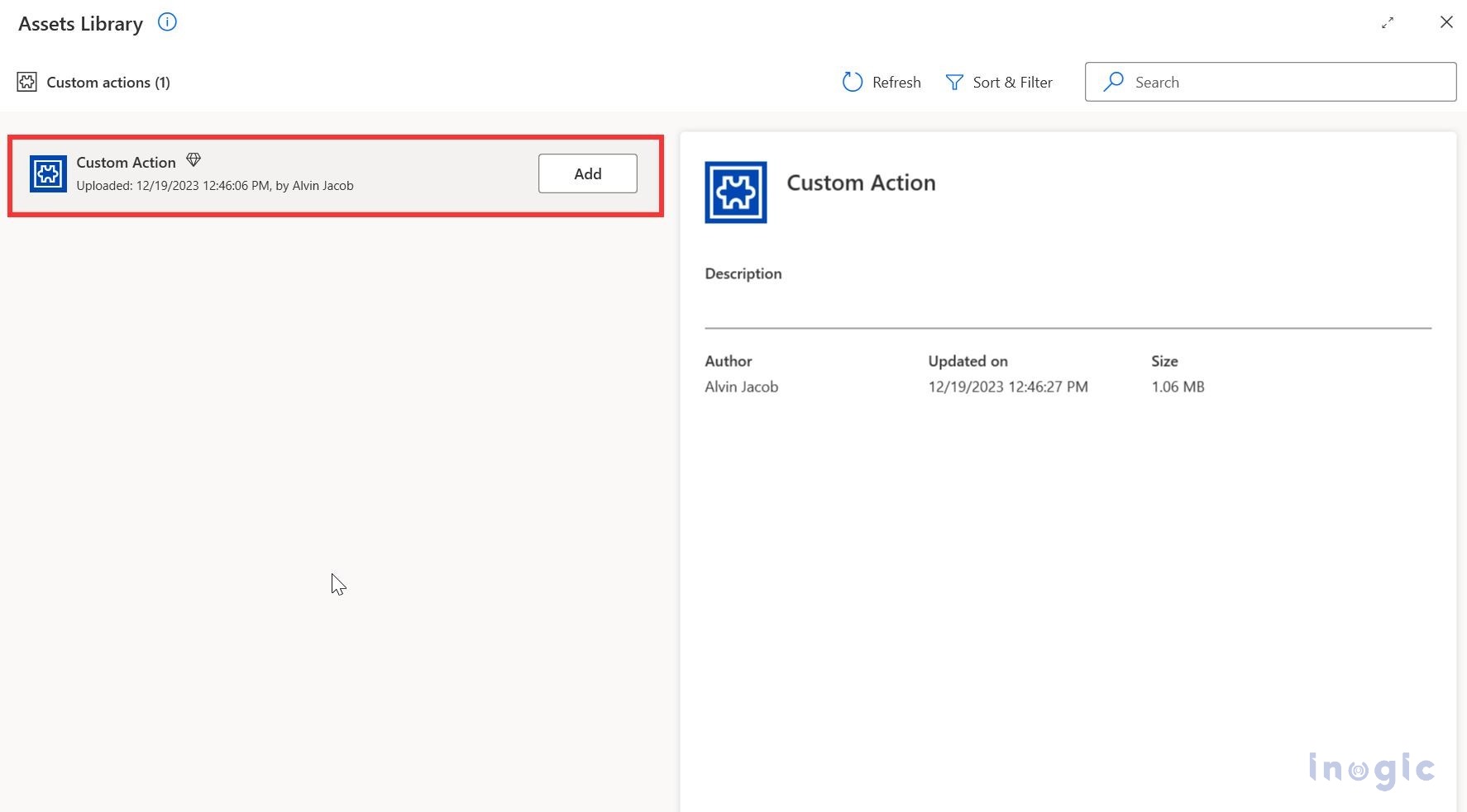 Custom Actions with Desktop Flows