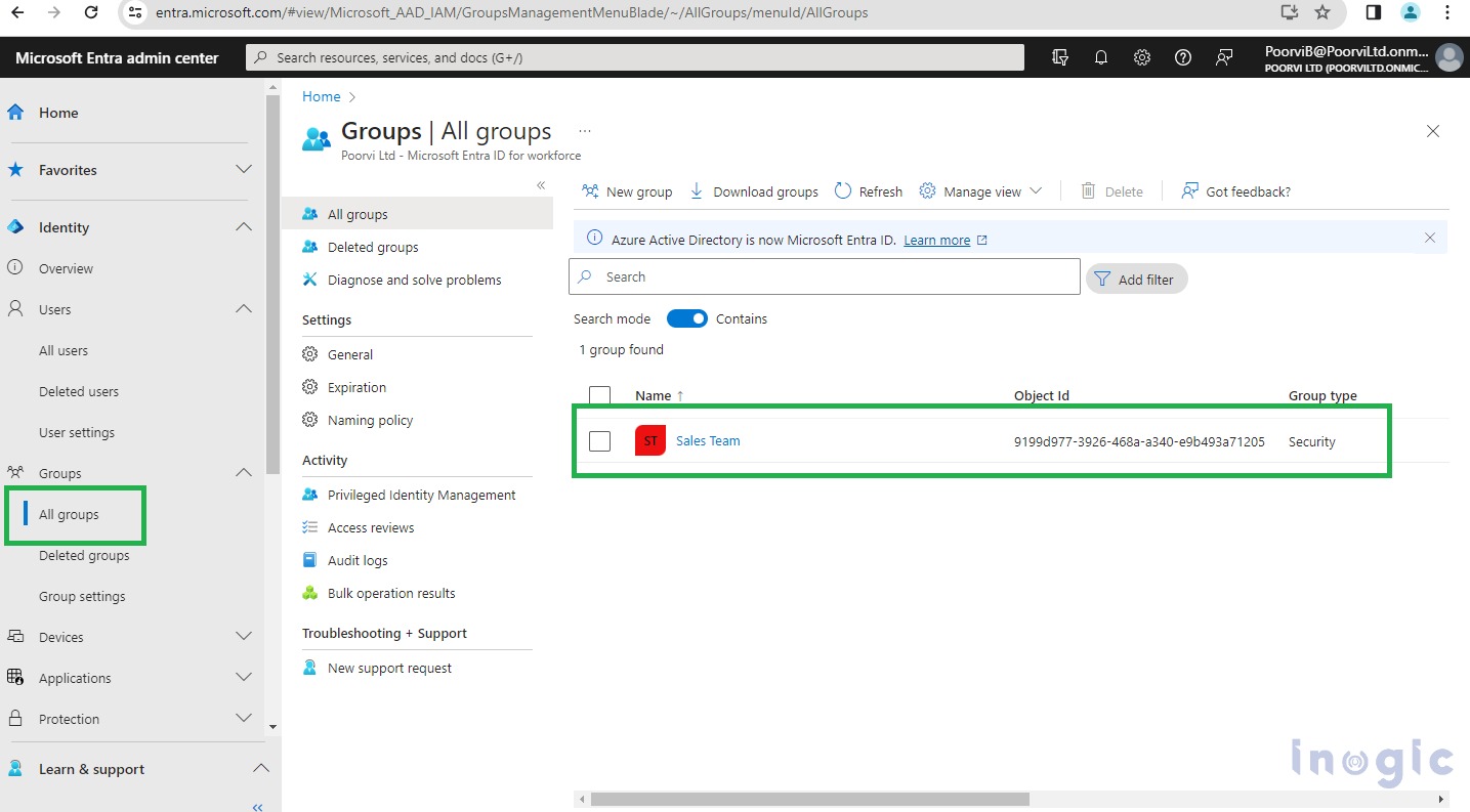 Microsoft Entra ID Security Groups Management